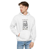 Unisex fleece hoodie the unlikely prophet
