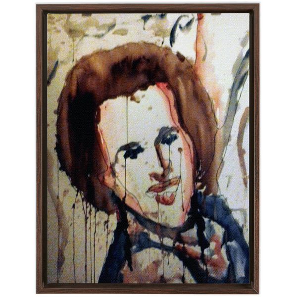 Richard Simmons - Framed Traditional Stretched Canvas