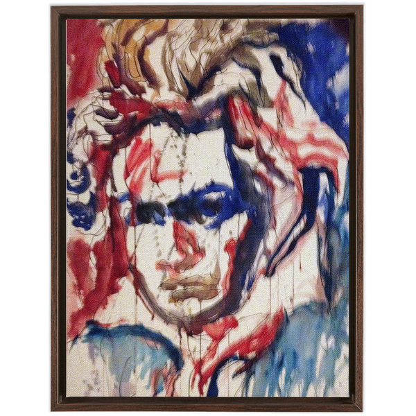 Beethoven - Framed Traditional Stretched Canvas