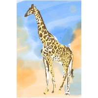 Giraffe - Giclee Art Prints