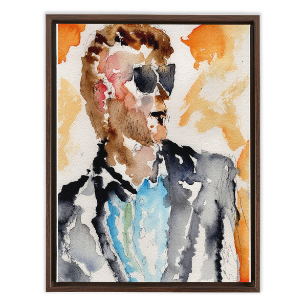 Hip Guy - Framed Canvas Wraps