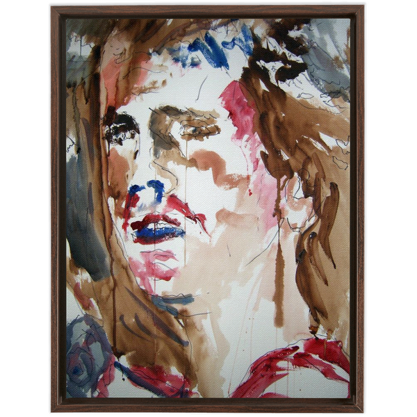 Mel Gibson - Framed Traditional Stretched Canvas