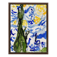 Starry Night - Framed Canvas Wraps