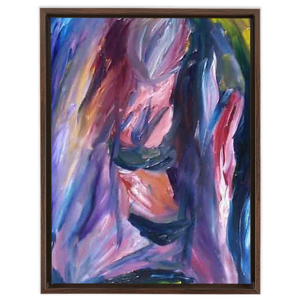 KInd of DeKooning - Framed Traditional Stretched Canvas