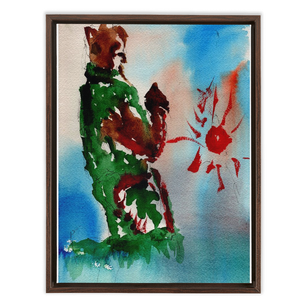 Wild Prayer - Framed Canvas Wraps
