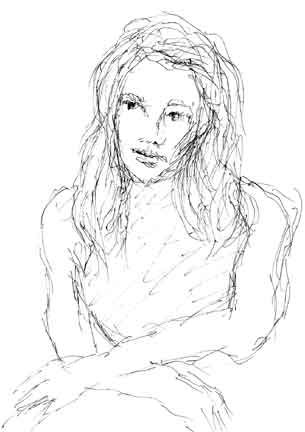Ink Sketch Portraits - Dan Joyce art