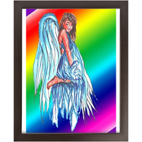 Economy Framed Prints rainbow