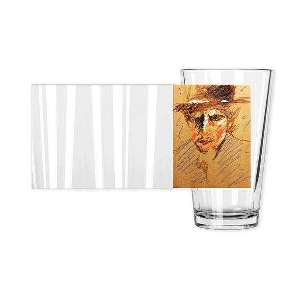 Pint Glasses Bob Dylan