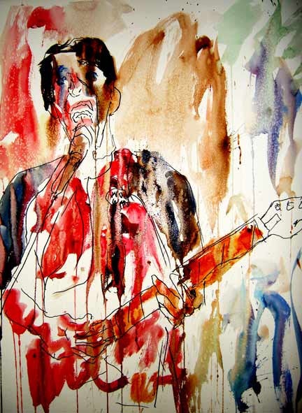 Punk Rock Portraits - Marvin Lee - Dan Joyce art