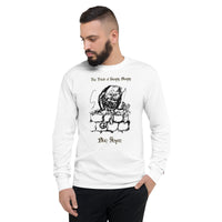 Men's Champion Long Sleeve Shirt the trials of Humpty Dumpty