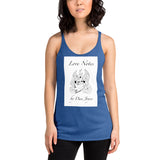 Women's Racerback Tank Love Notes
