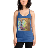 Women's Racerback Tank - Jesus pancakes