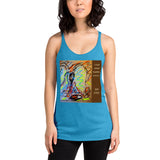Women's Racerback Tank - Jesus pancakes